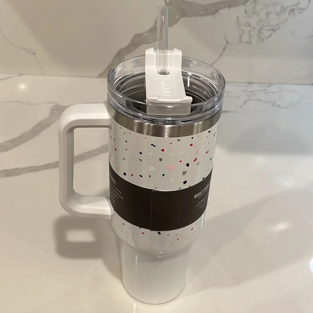 Stanley - TERRAZZO PEARLESCENT - ‘OG’ 40 oz. Adventure Quencher Tumbler -  NWT!
